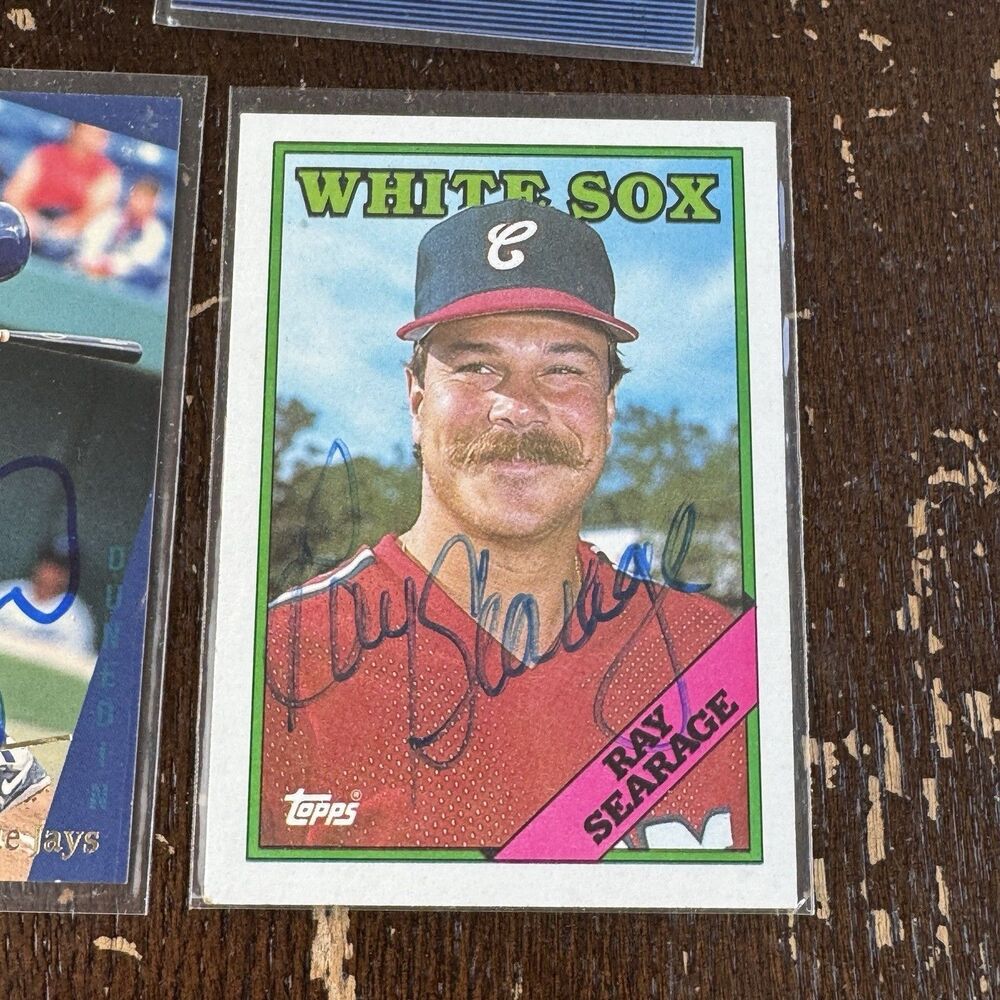 Baseball Autographs IP 9 Card Lot Gerald Williams Tavo Alvarez Ray Searage - Picture 10 of 10